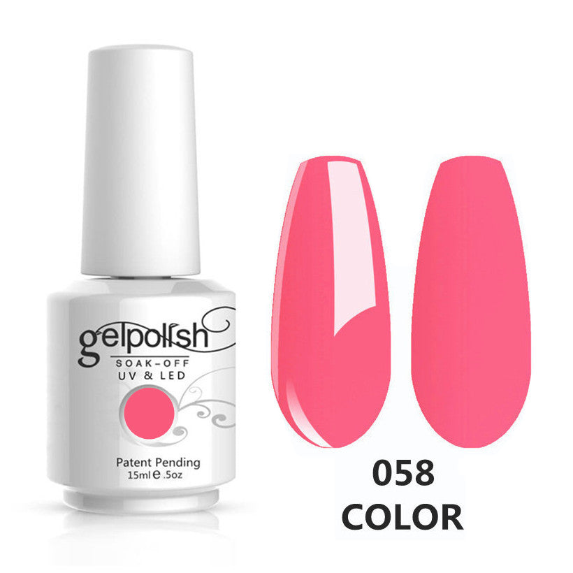 Professional Nail Art Gel Polish Set with Base & Top Coat
