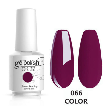 Professional Nail Art Gel Polish Set with Base & Top Coat