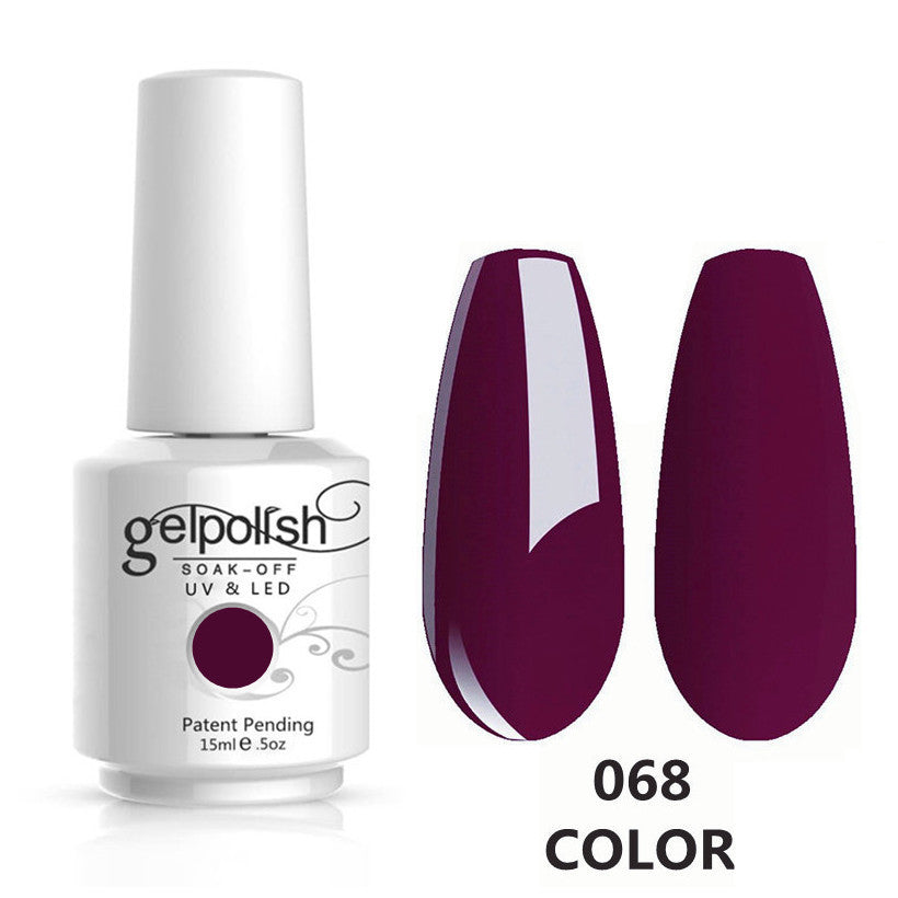 Professional Nail Art Gel Polish Set with Base & Top Coat