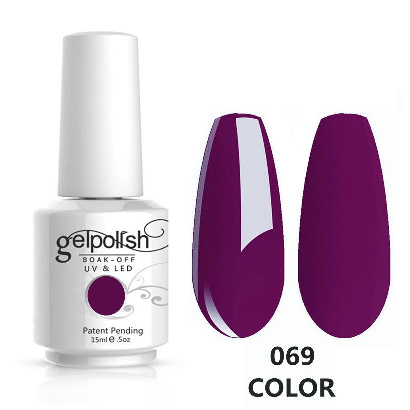 Professional Nail Art Gel Polish Set with Base & Top Coat