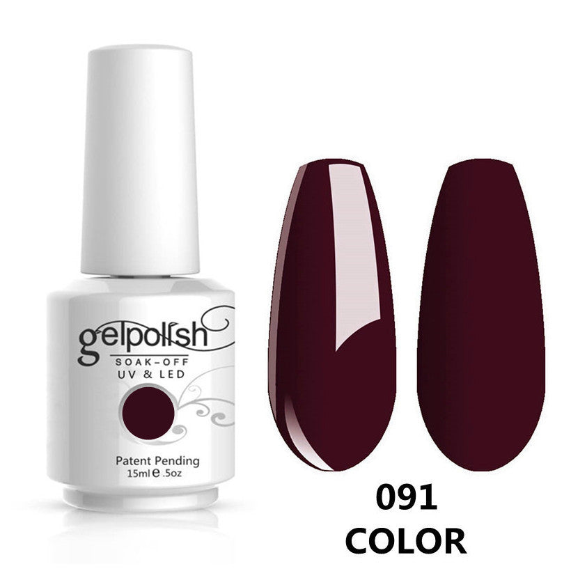 Professional Nail Art Gel Polish Set with Base & Top Coat