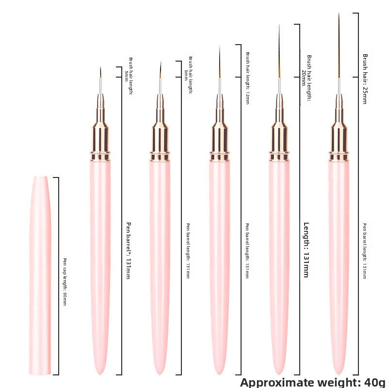 Professional Nail Art Pen Set for Detailed Designs