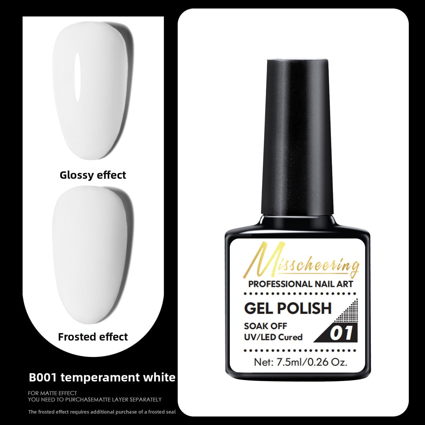 Professional Nail Polish Gel Set with UV Curing