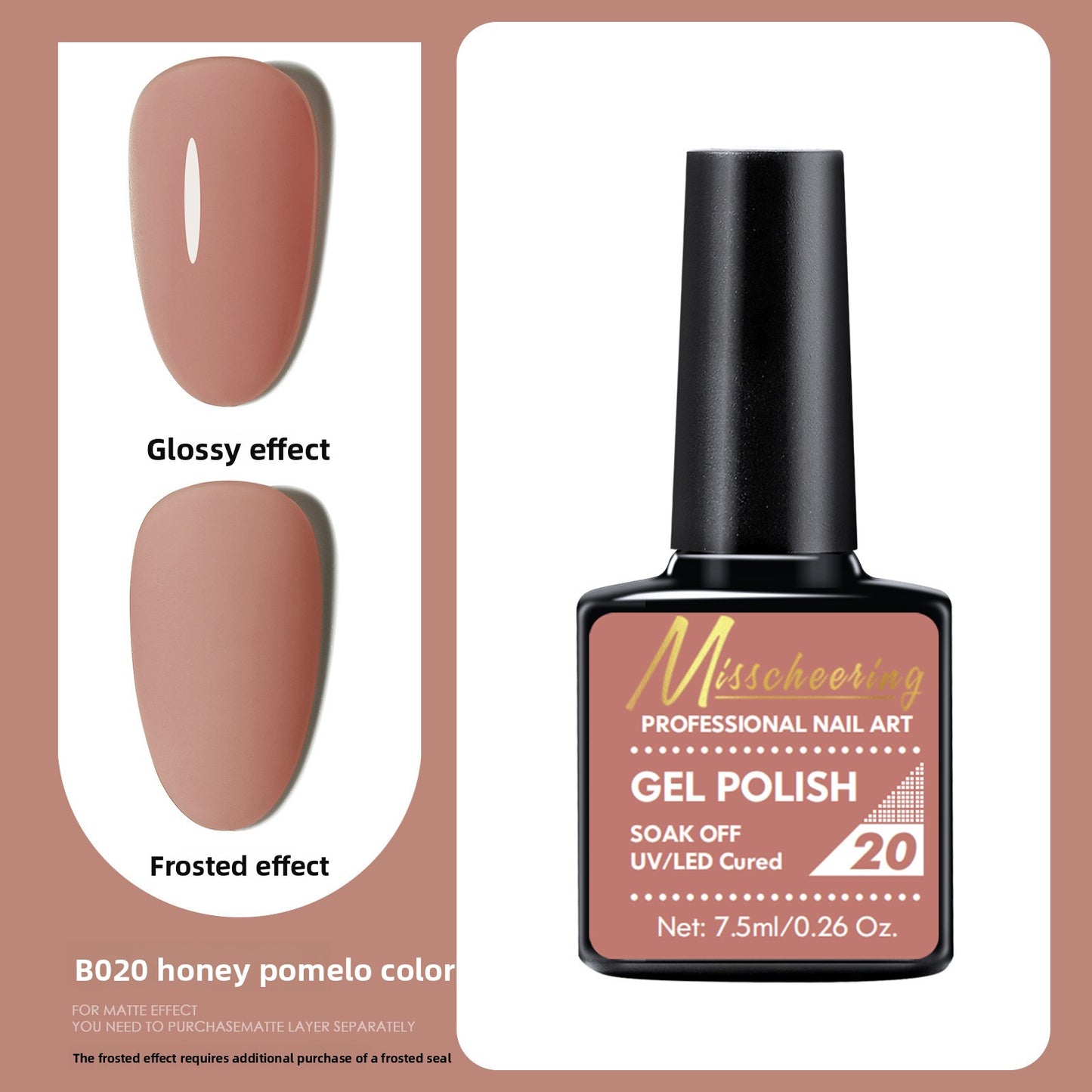 Professional Nail Polish Gel Set with UV Curing