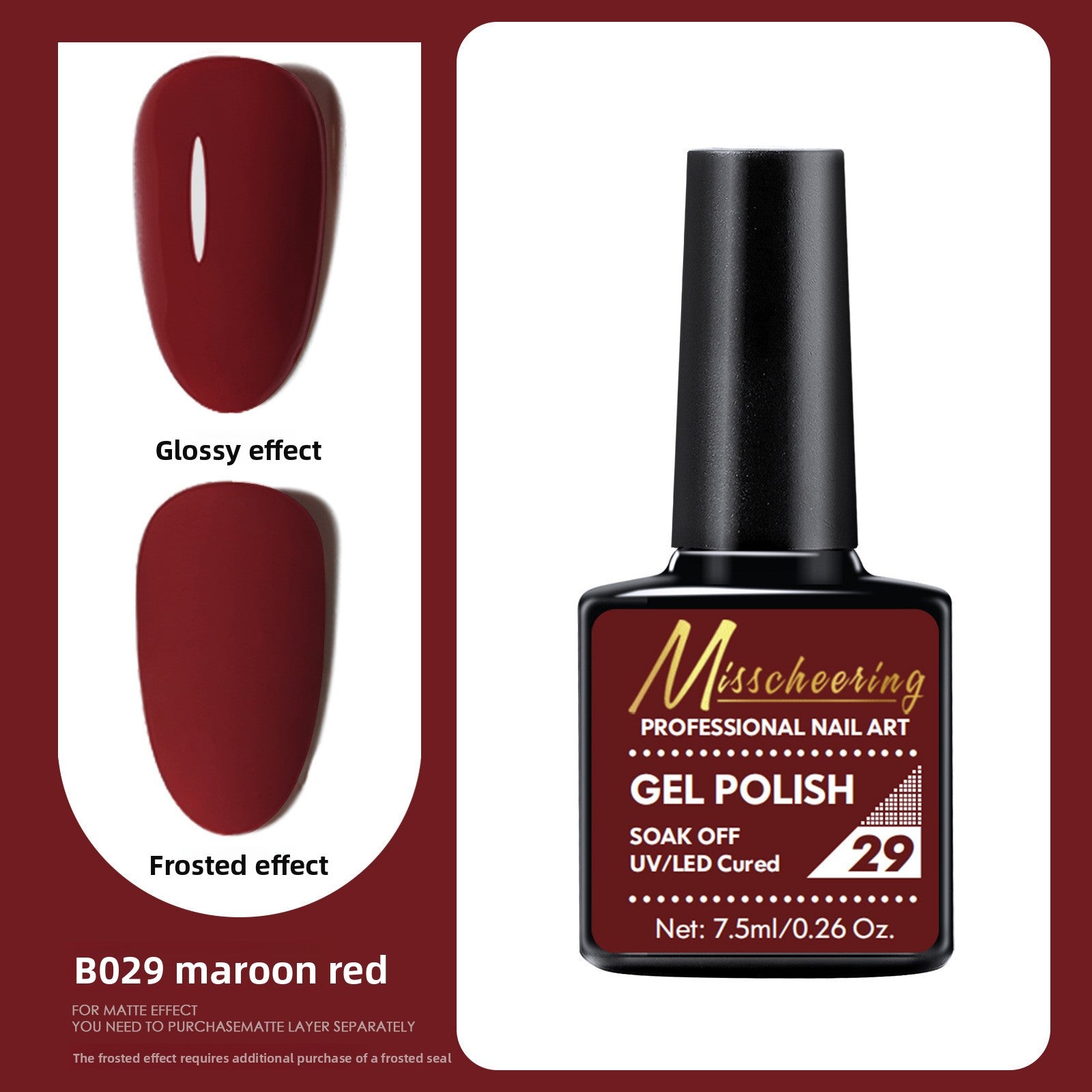 Professional Nail Polish Gel Set with UV Curing