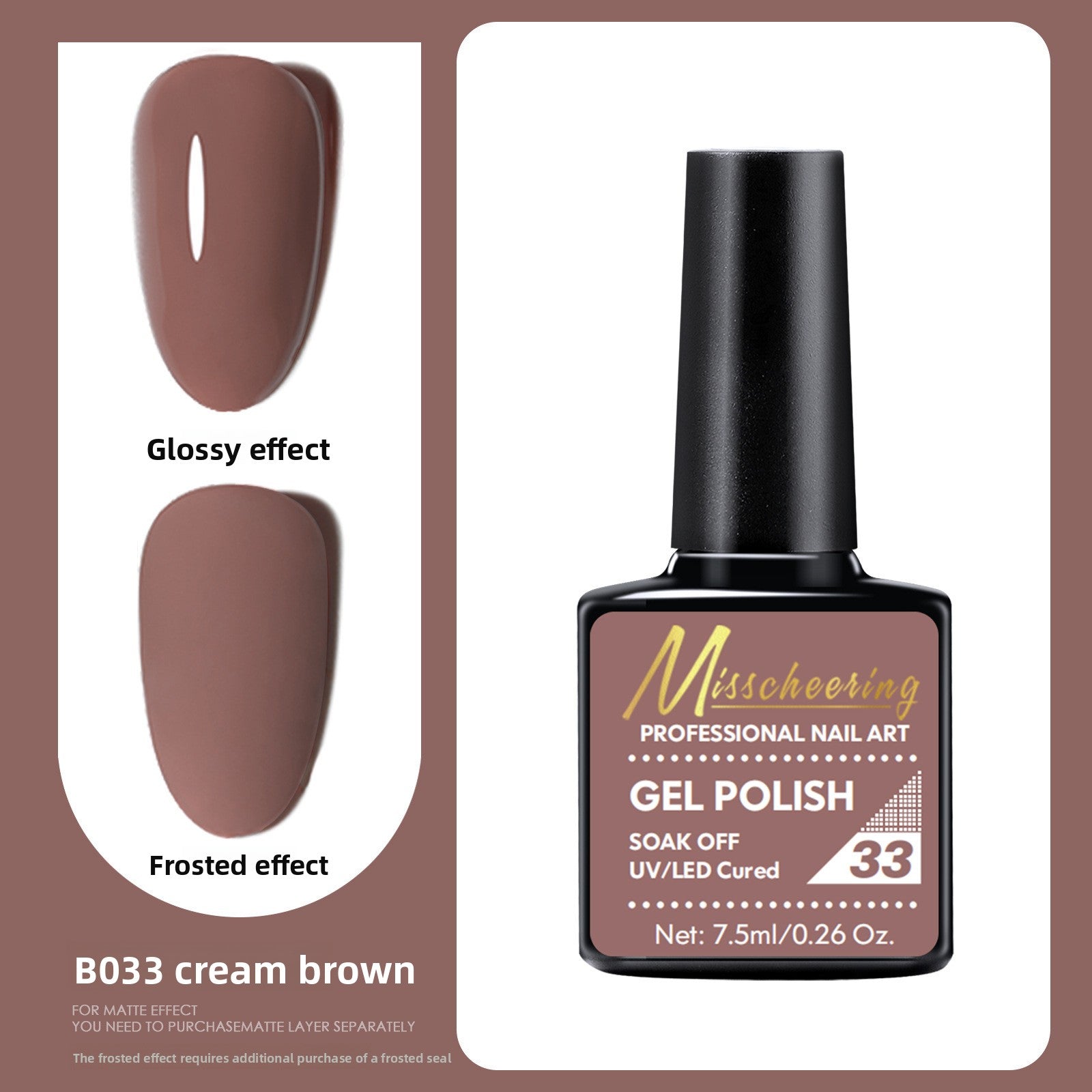 Professional Nail Polish Gel Set with UV Curing