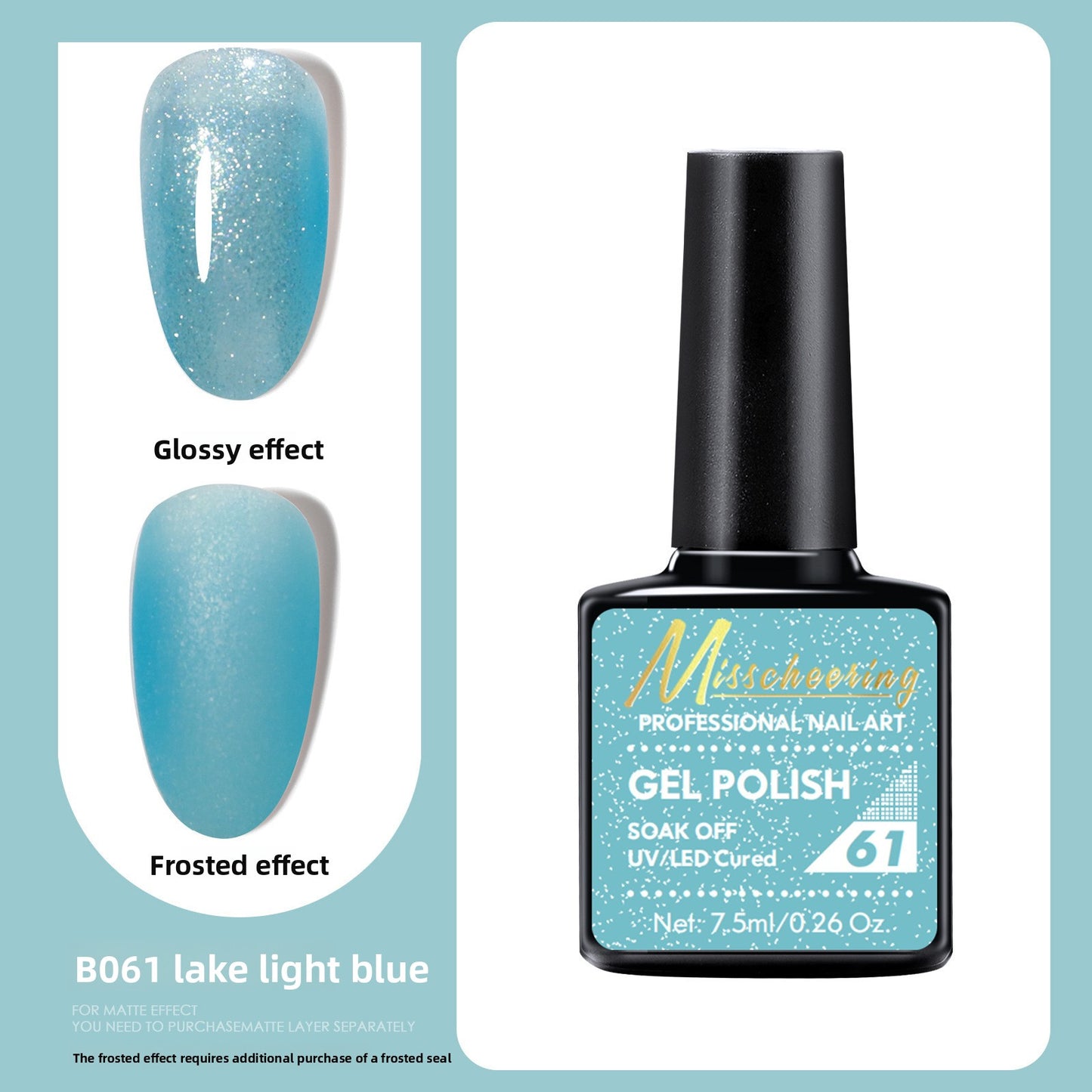 Professional Nail Polish Gel Set with UV Curing
