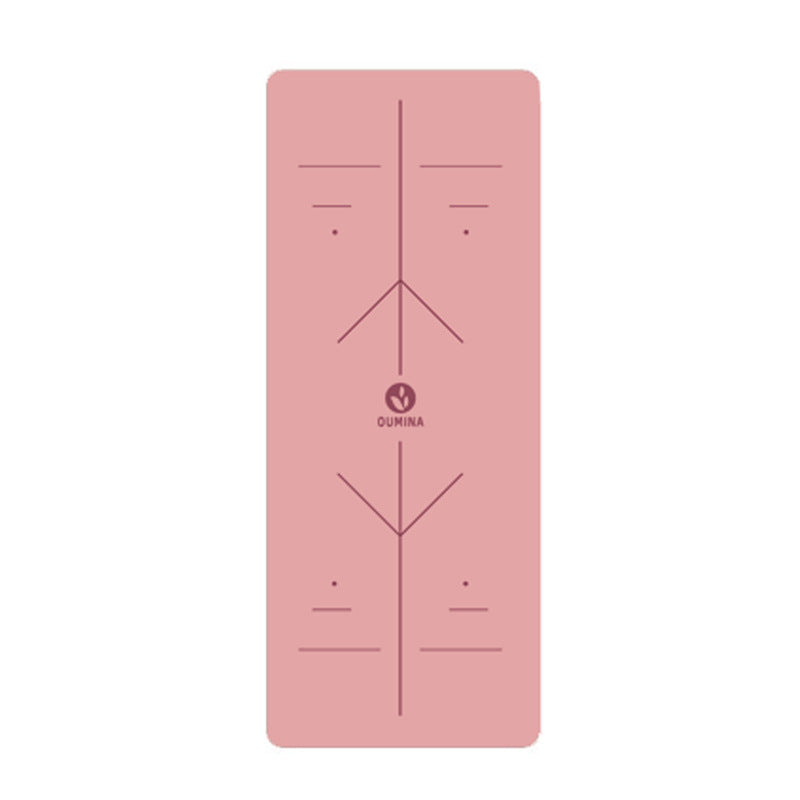Professional natural rubber yoga mat