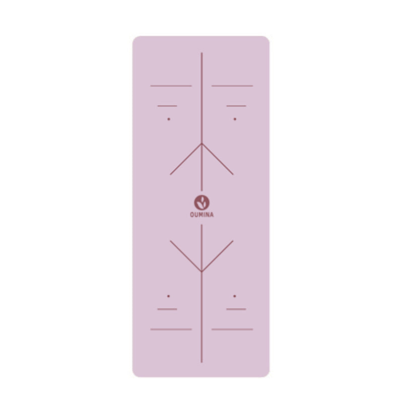 Professional natural rubber yoga mat