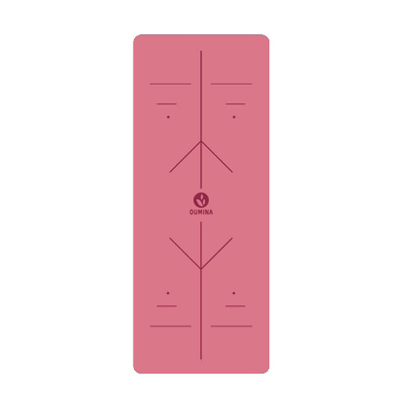 Professional natural rubber yoga mat