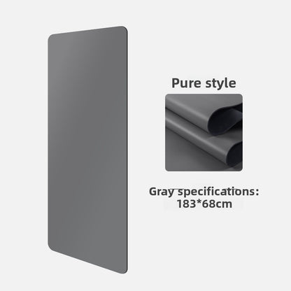 Professional Non-Slip Rubber Yoga Mat with Laser Lines