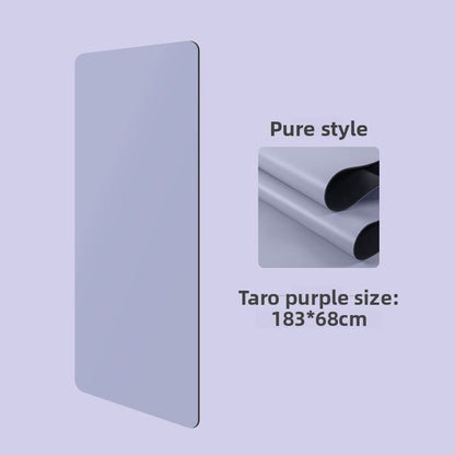 Professional Non-Slip Rubber Yoga Mat with Laser Lines
