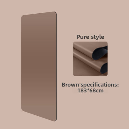 Professional Non-Slip Rubber Yoga Mat with Laser Lines