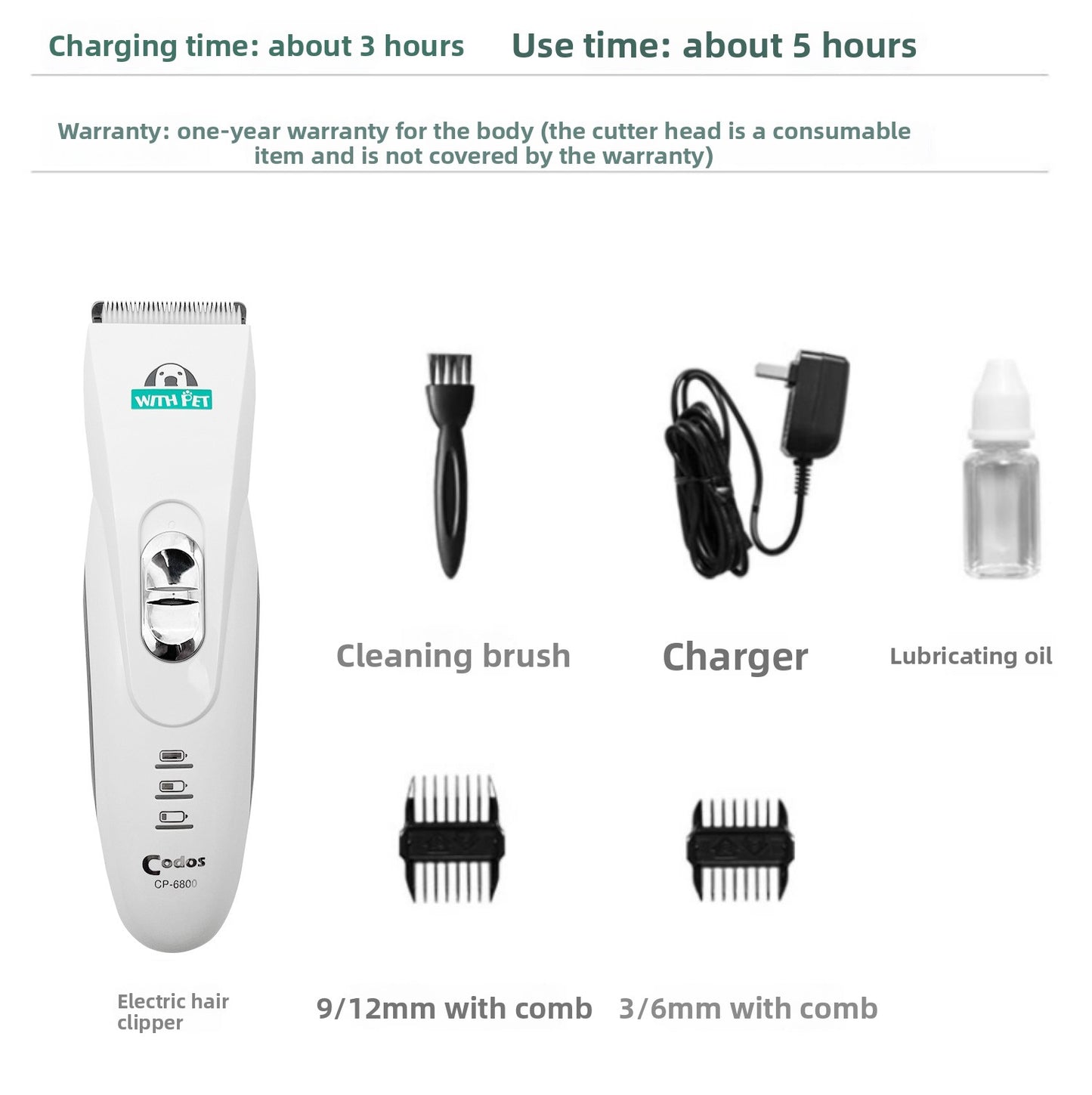 Professional Pet Grooming Clipper