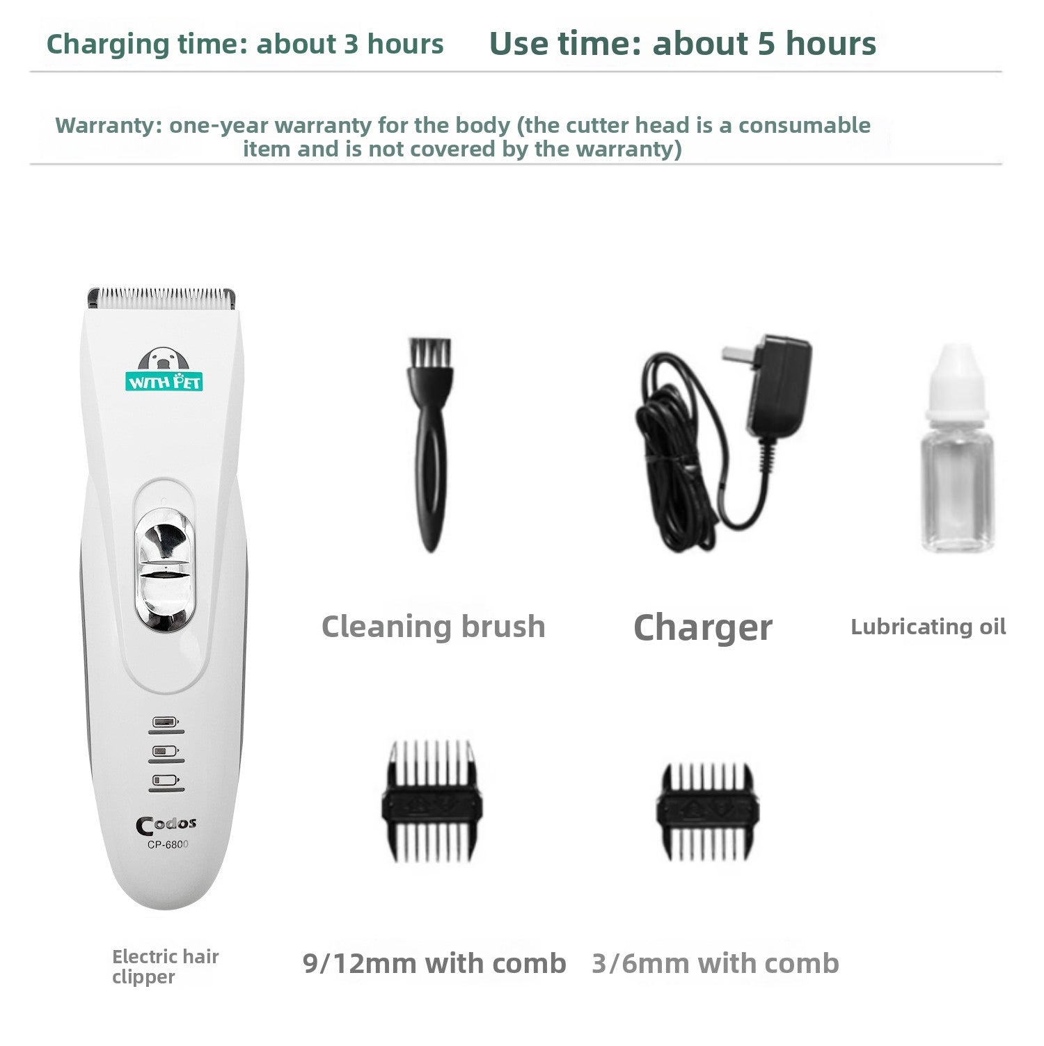 Professional Pet Grooming Clipper