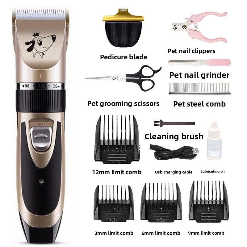 Professional Pet Grooming Clipper Kit