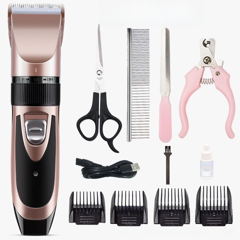 Professional Pet Grooming Clipper Kit