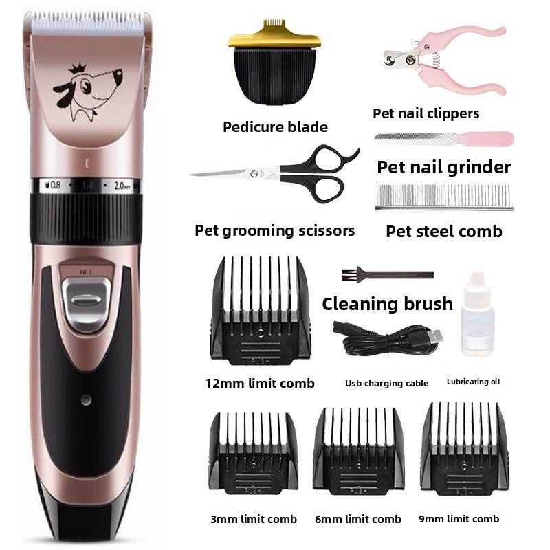 Professional Pet Grooming Clipper Kit