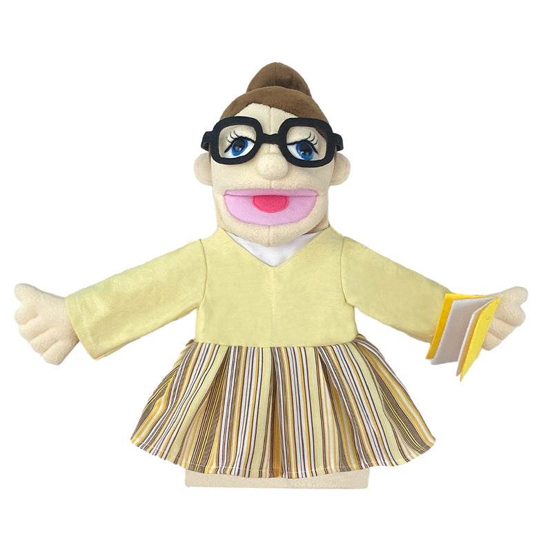 Professional Plush Hand Puppet with Moving Mouth