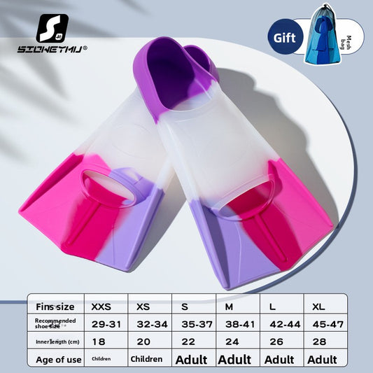 Professional Silicone Swimming Fins