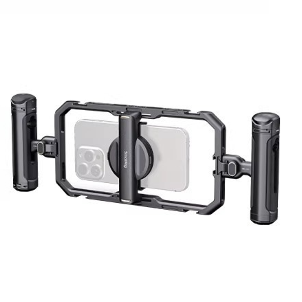 Professional Smartphone Video Cage Kit with Cooling and Handles