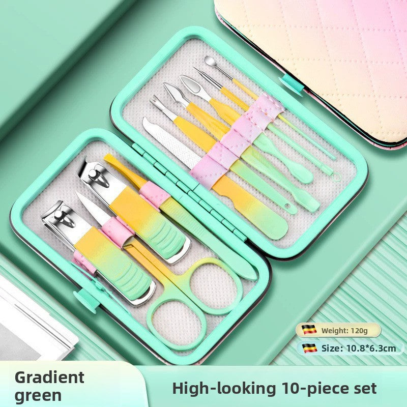 Professional Stainless Steel Nail Clipper Set
