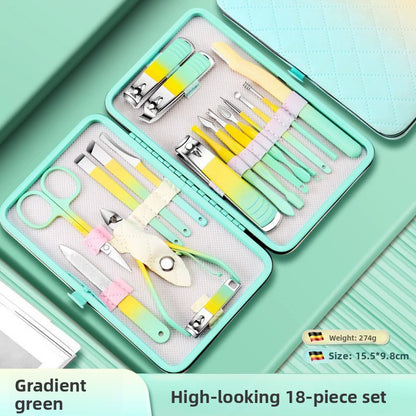 Professional Stainless Steel Nail Clipper Set