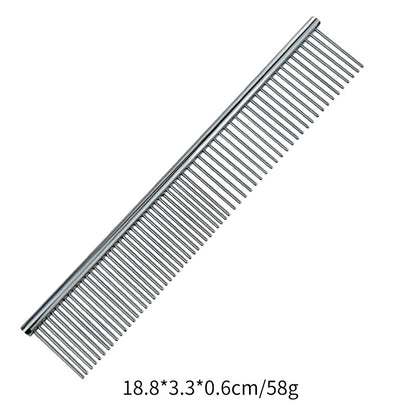 Professional Stainless Steel Pet Detangling Comb
