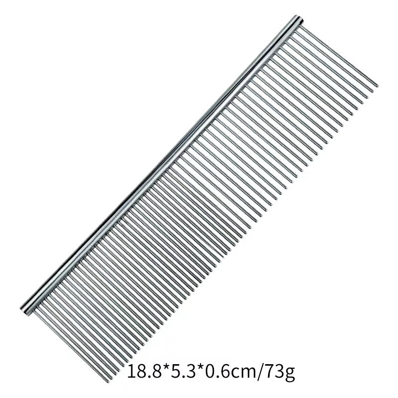Professional Stainless Steel Pet Detangling Comb