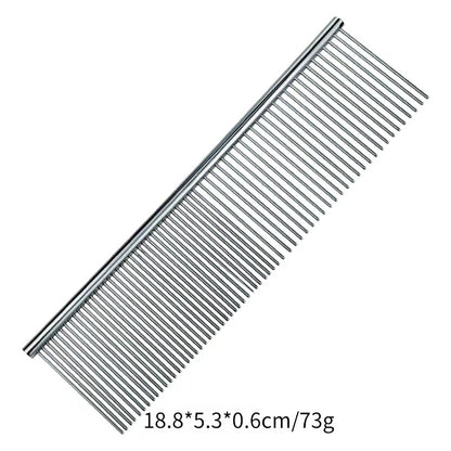 Professional Stainless Steel Pet Detangling Comb