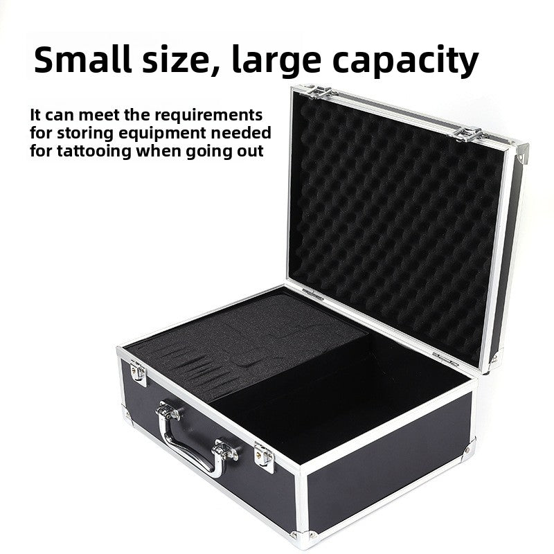 Professional Tattoo Toolbox Aluminum Alloy Case