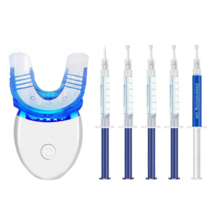 Professional Teeth Whitening Kit with LED Light