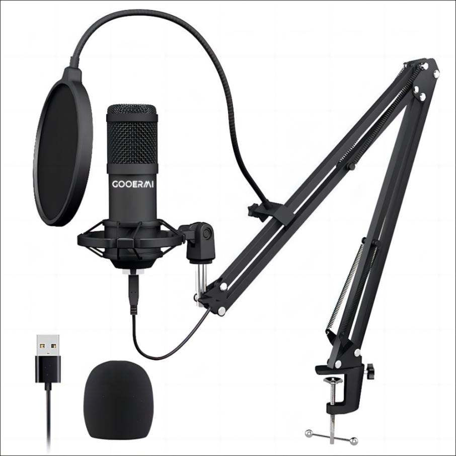 Professional USB Condenser Microphone Studio Recording