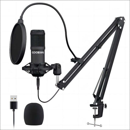 Professional USB Condenser Microphone Studio Recording