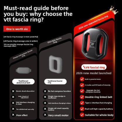 Professional Vibration Fascia Massage Ring