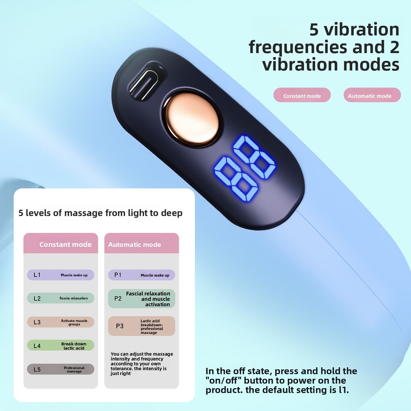 Professional Vibration Massage Ring for Body Shaping