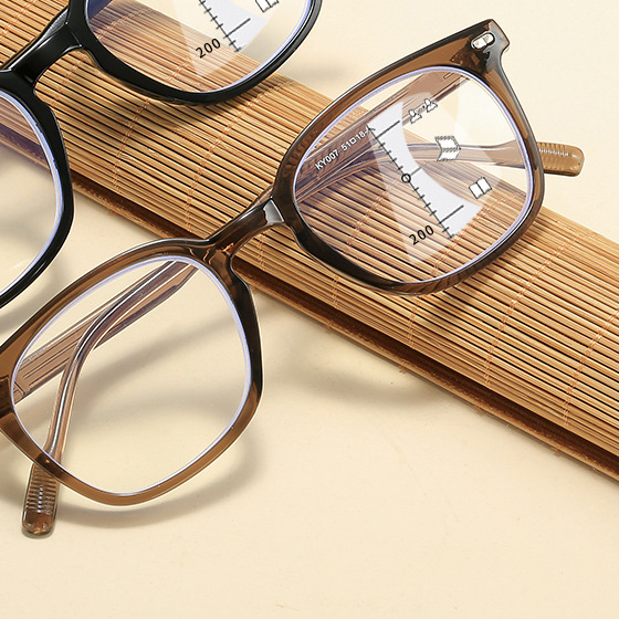 Progressive Anti-Blue Light Presbyopic Glasses