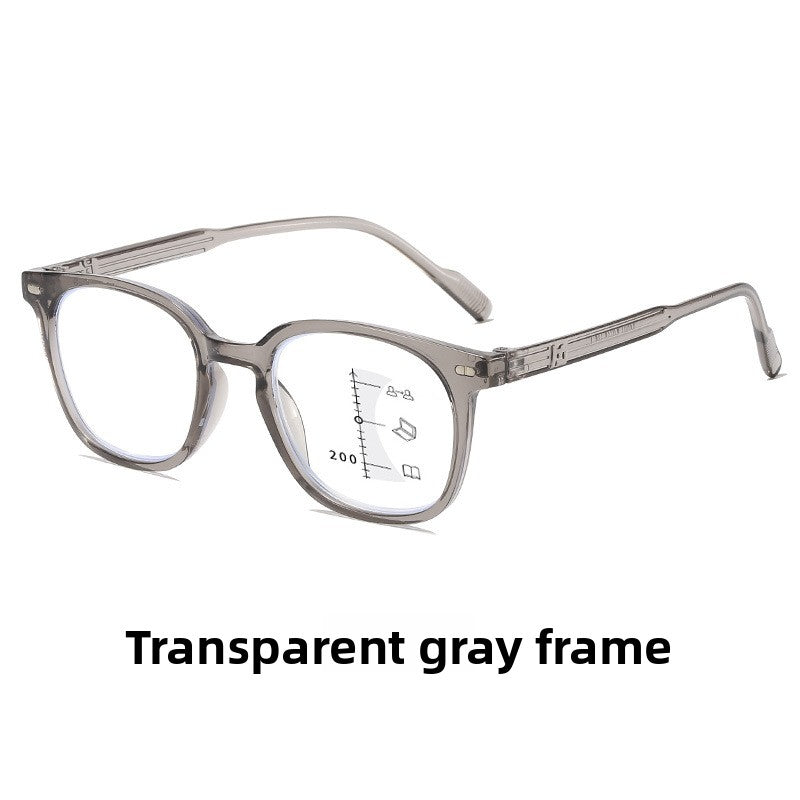 Progressive Anti-Blue Light Presbyopic Glasses
