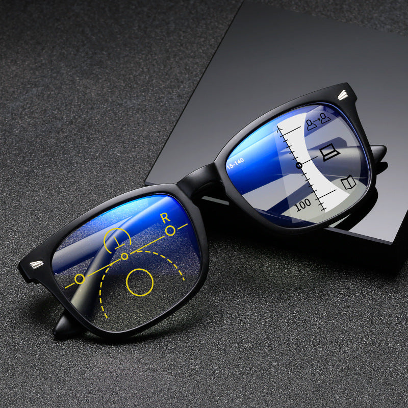Progressive Anti Blue Light Reading Glasses