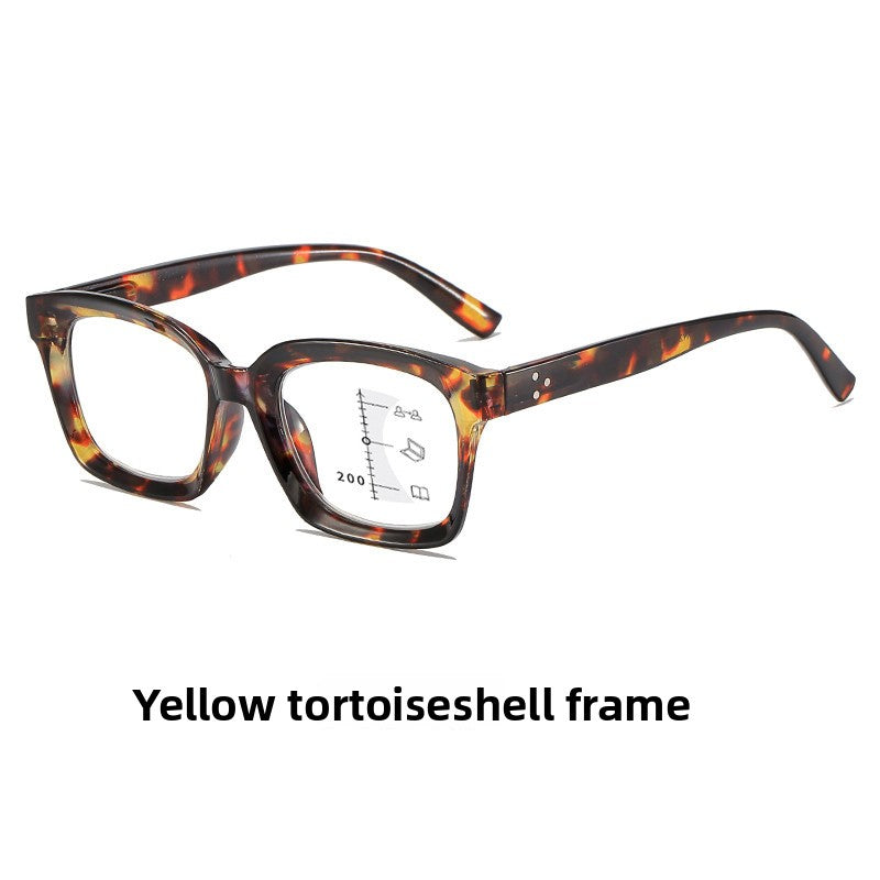 Progressive Multifocus Anti-Blue Light Reading Glasses
