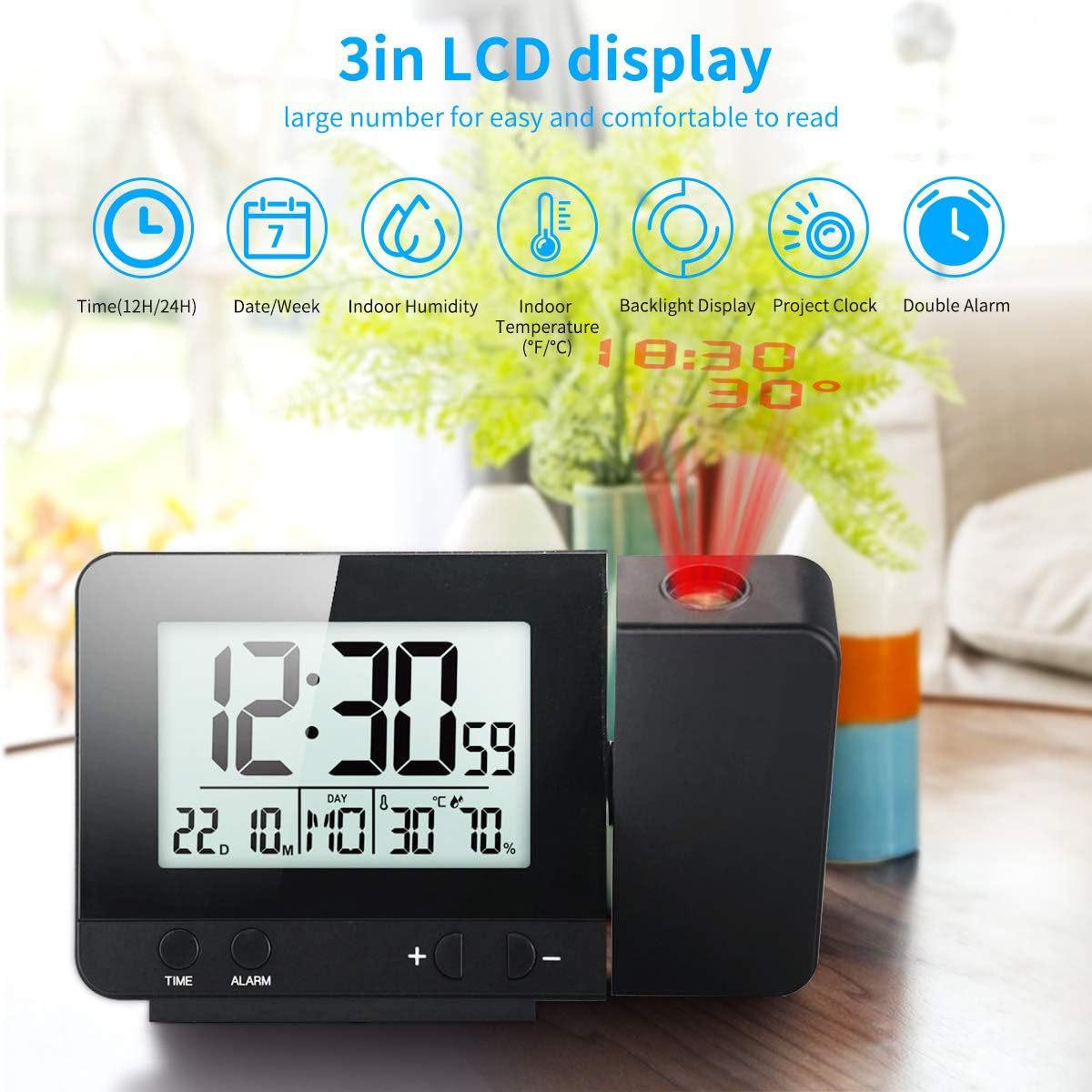 Projection Alarm Clock