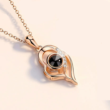 projection necklace