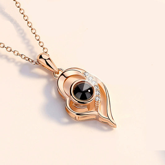 projection necklace