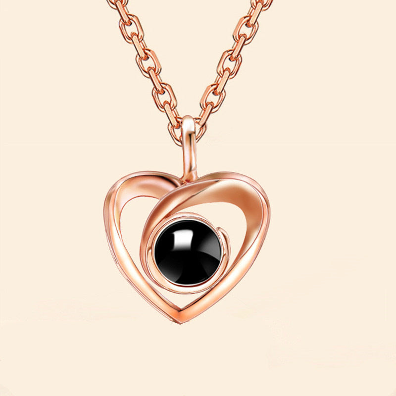 projection necklace