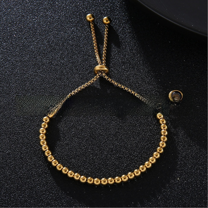 Projection new titanium steel couple bracelet