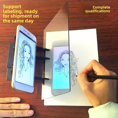 Projection tracing board