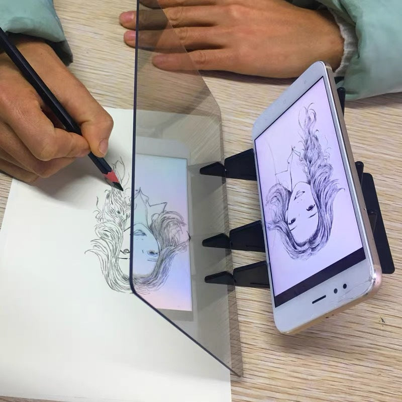 Projection tracing board
