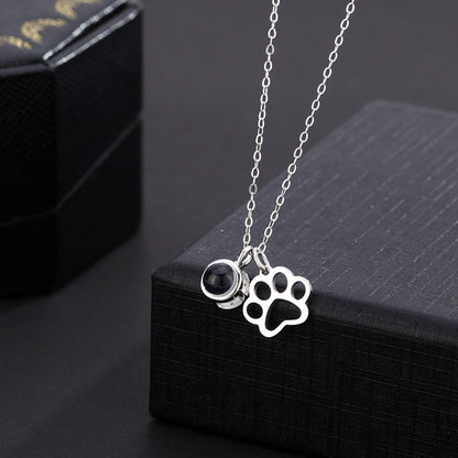 Projector Pet Necklace