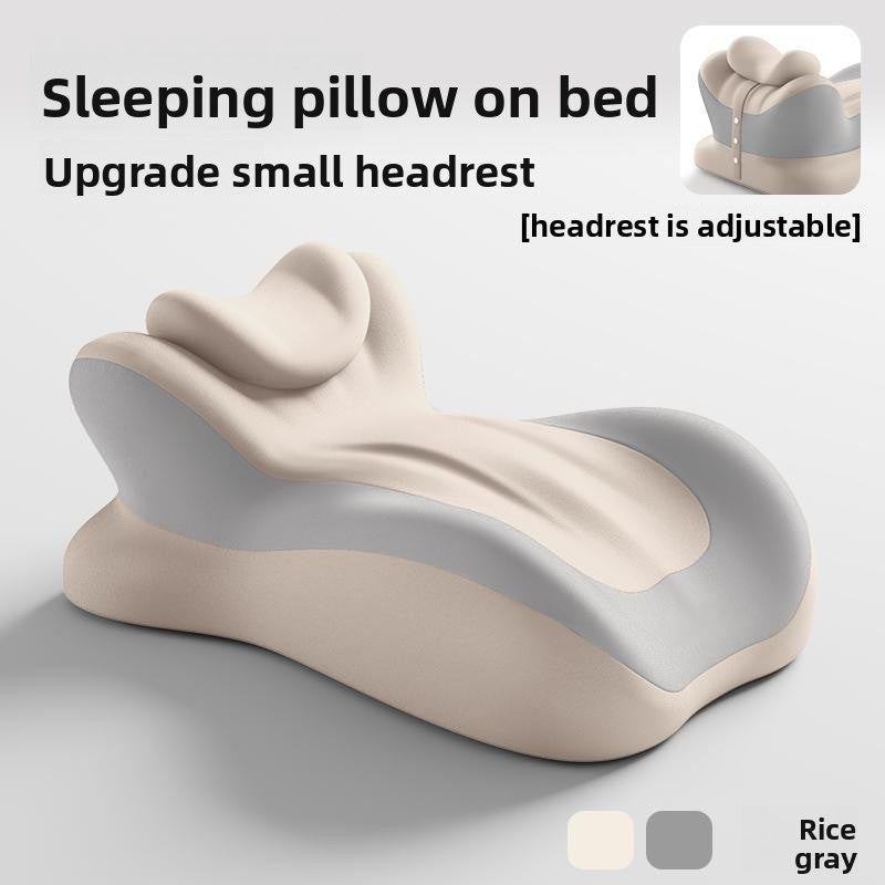 Prone sleeping pillow and mattress for neck care