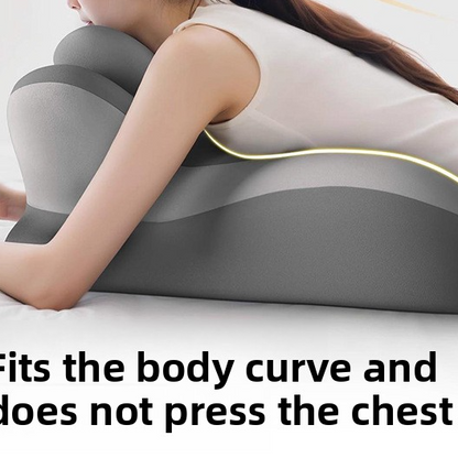 Prone sleeping pillow and mattress for neck care